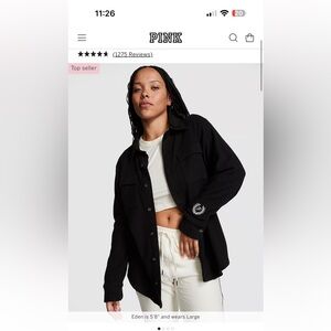 VICTORIAS SECRET PINK SHACKET